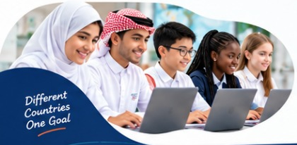 Students from different countries